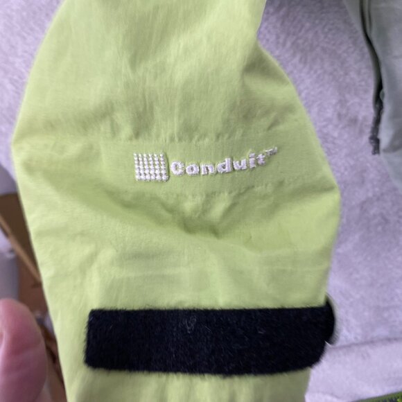 Mountain Hard Wear Women's Conduit Jacket Size 10 Lime Green Full Zip Outdoors - Picture 8 of 9